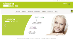 Desktop Screenshot of cleancos.de